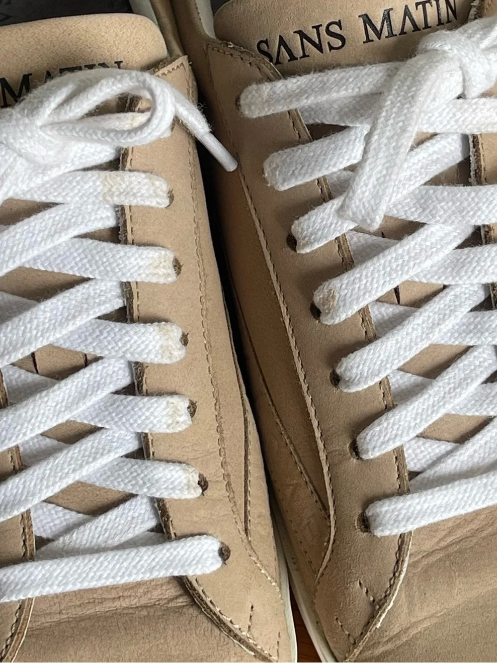 Sans Matin Olympus Low Top Sneakers Desert Sand Women’s Size 37 / 6.5